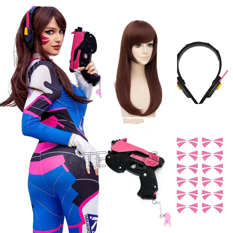 Party Games Youtube - Kostium Cosplay D.Va, Body Zenti, Gra,