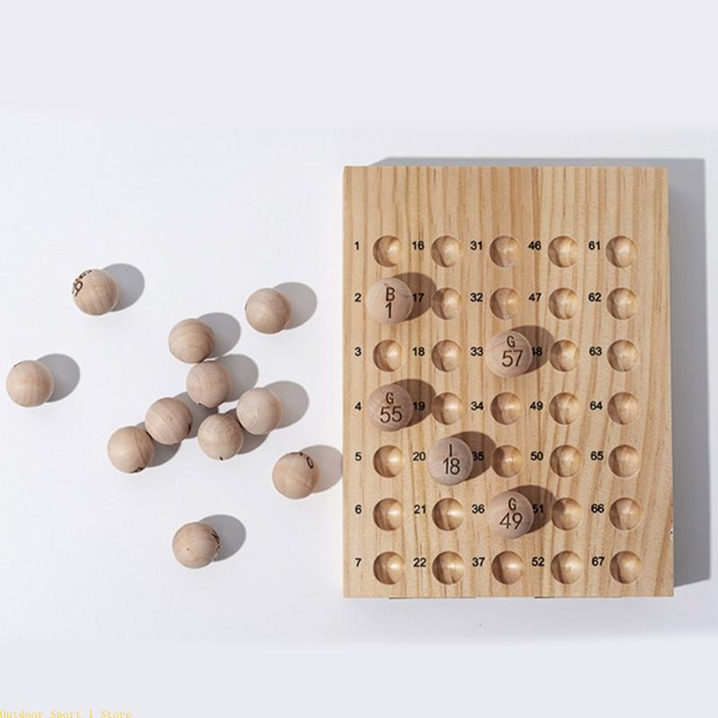 Party Games Easy - A0KA 75 sztuk kulki bingo z