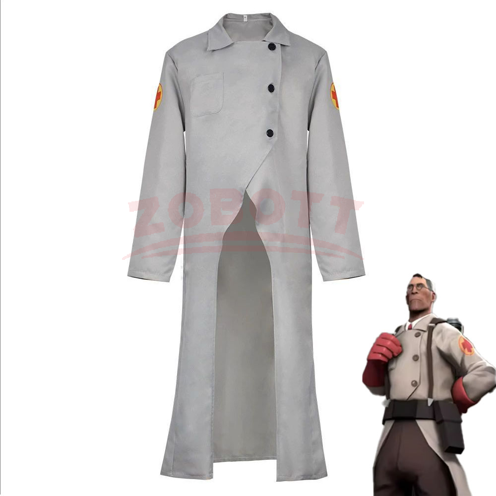 Party Games Lab - Kostium Cosplay TF2 Medic Dr. Ludwig,