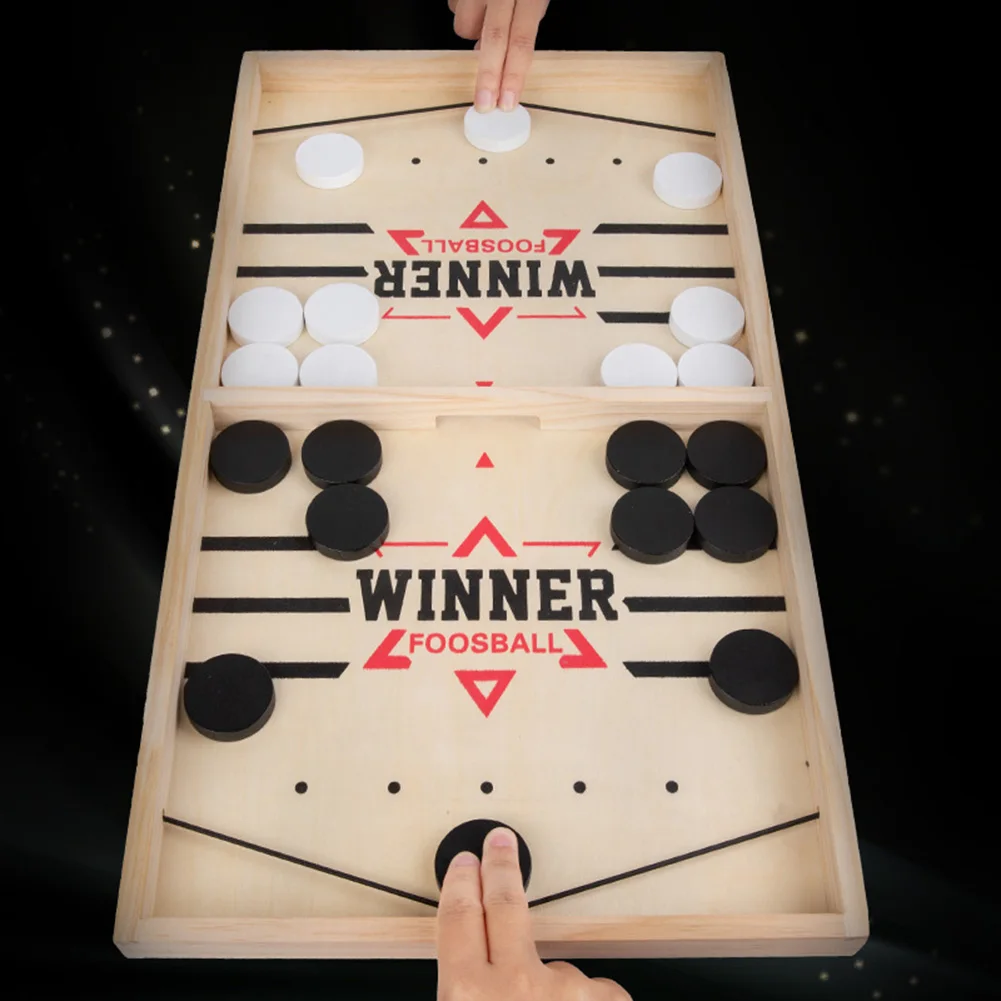 Party Games For 7 People - Gry planszowe Sling Puck Drewniane gry