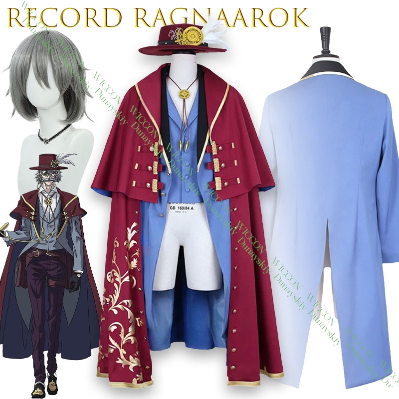Party Games Jack - Kostium Jacka Rozpruwacza Cosplay Płaszcz Kapelusz