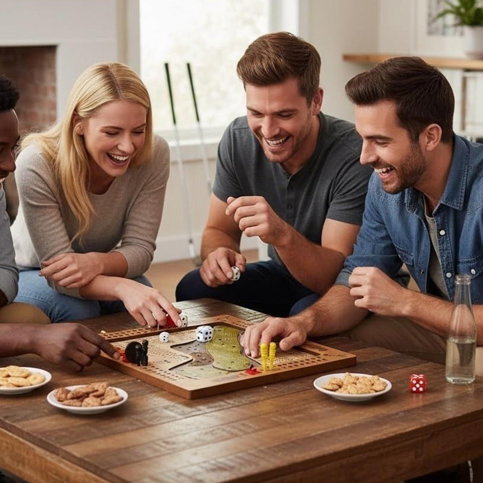 Gra w golf z kostkami, drewnia – Party Games Adults Indoor recenzja i cena