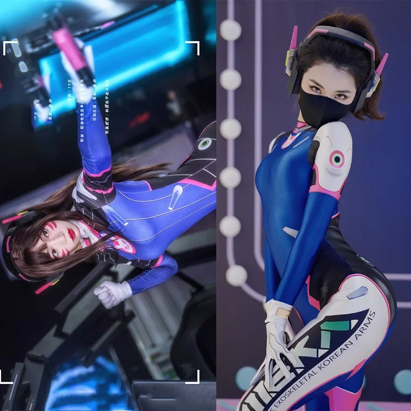 Kostium Cosplay D.Va, Body Zen – Party Games Youtube recenzja i cena
