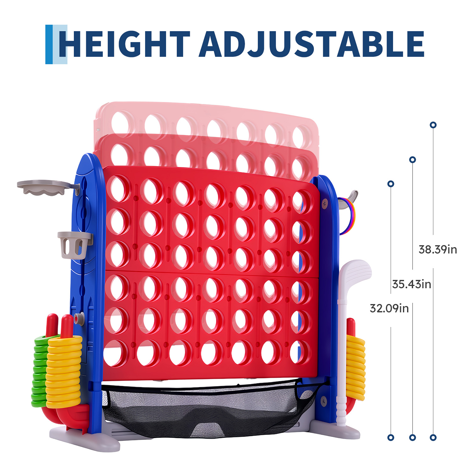 Zestaw gier 4 w 1 Giant Connec – Giant Connect Four recenzja i cena