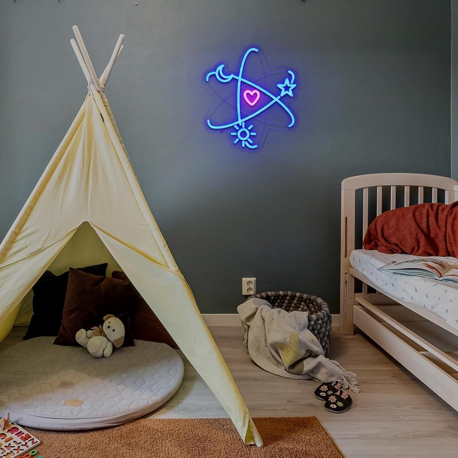 Neonowy znak Atomic USB z funk – Party Games Lab recenzja i cena