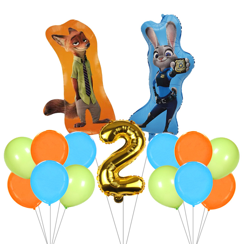 Zestaw balonów z postaciami z  – Zootopia Party Games recenzja i cena