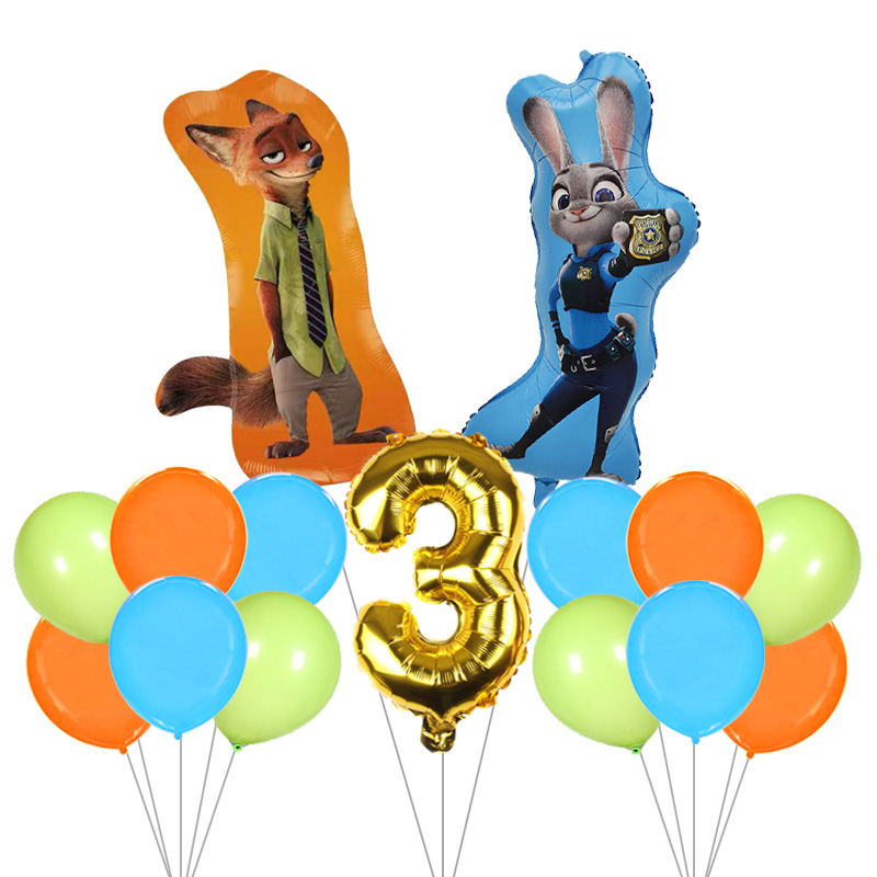 Zestaw balonów z postaciami z  – Zootopia Party Games recenzja i cena