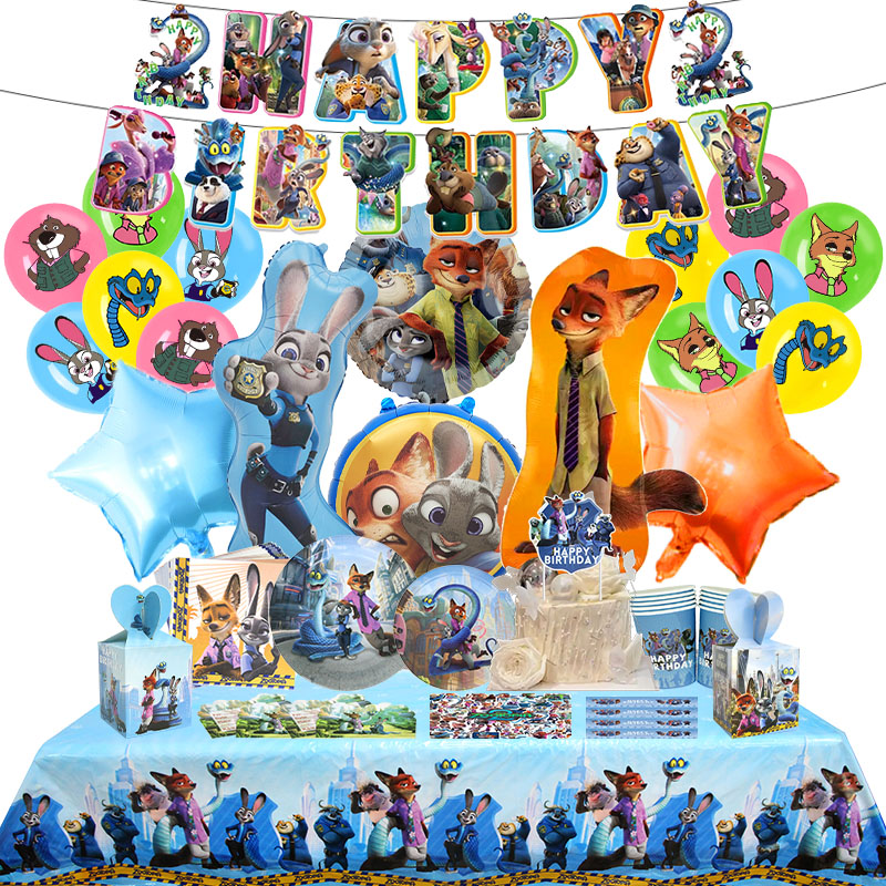 Dekoracje na przyjęcie urodzin – Zootopia Party Games recenzja i cena