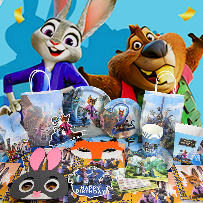 Dekoracje na przyjęcie urodzin – Zootopia Party Games recenzja i cena