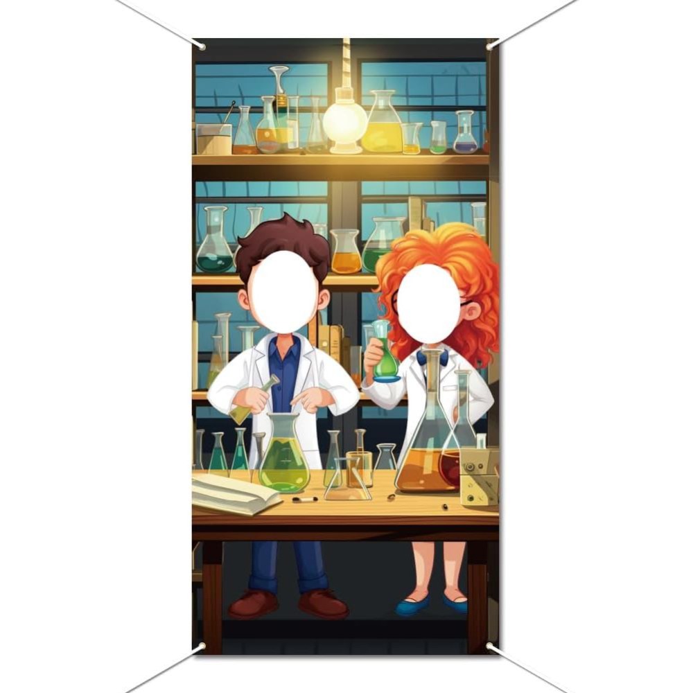 Tło na imprezę naukową, dekora – Party Games Lab recenzja i cena