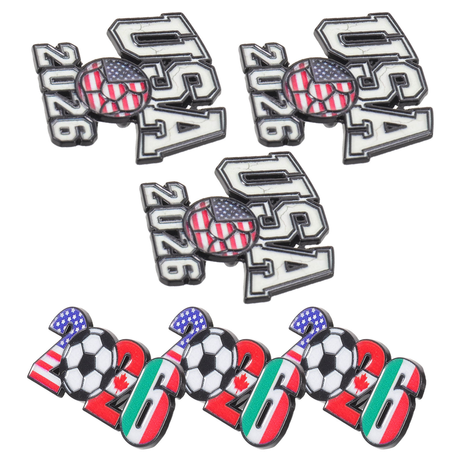 6 szt. Broszki Piłkarskie Meta – Party Games Usa recenzja i cena