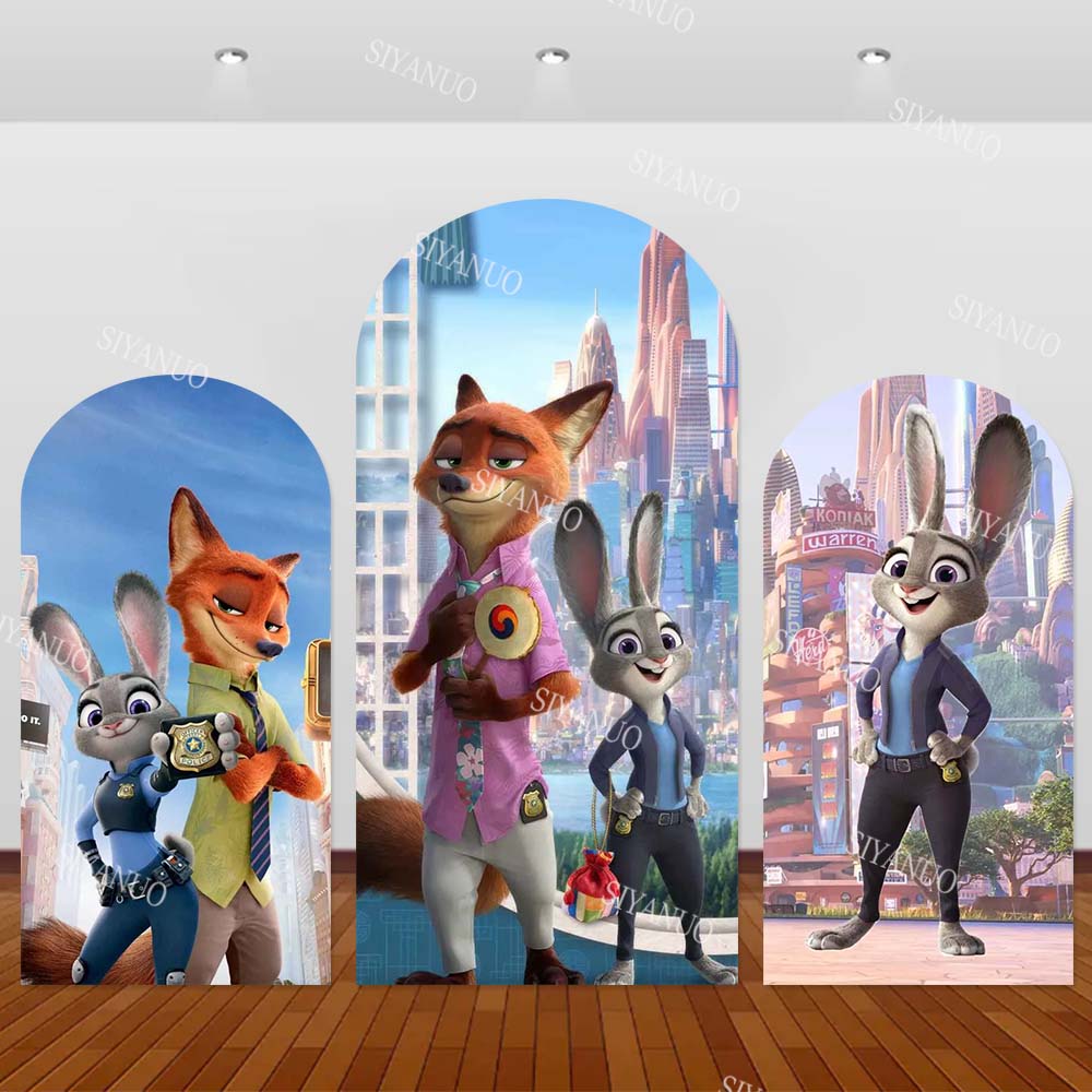 Tło fotograficzne na przyjęcie – Zootopia Party Games recenzja i cena