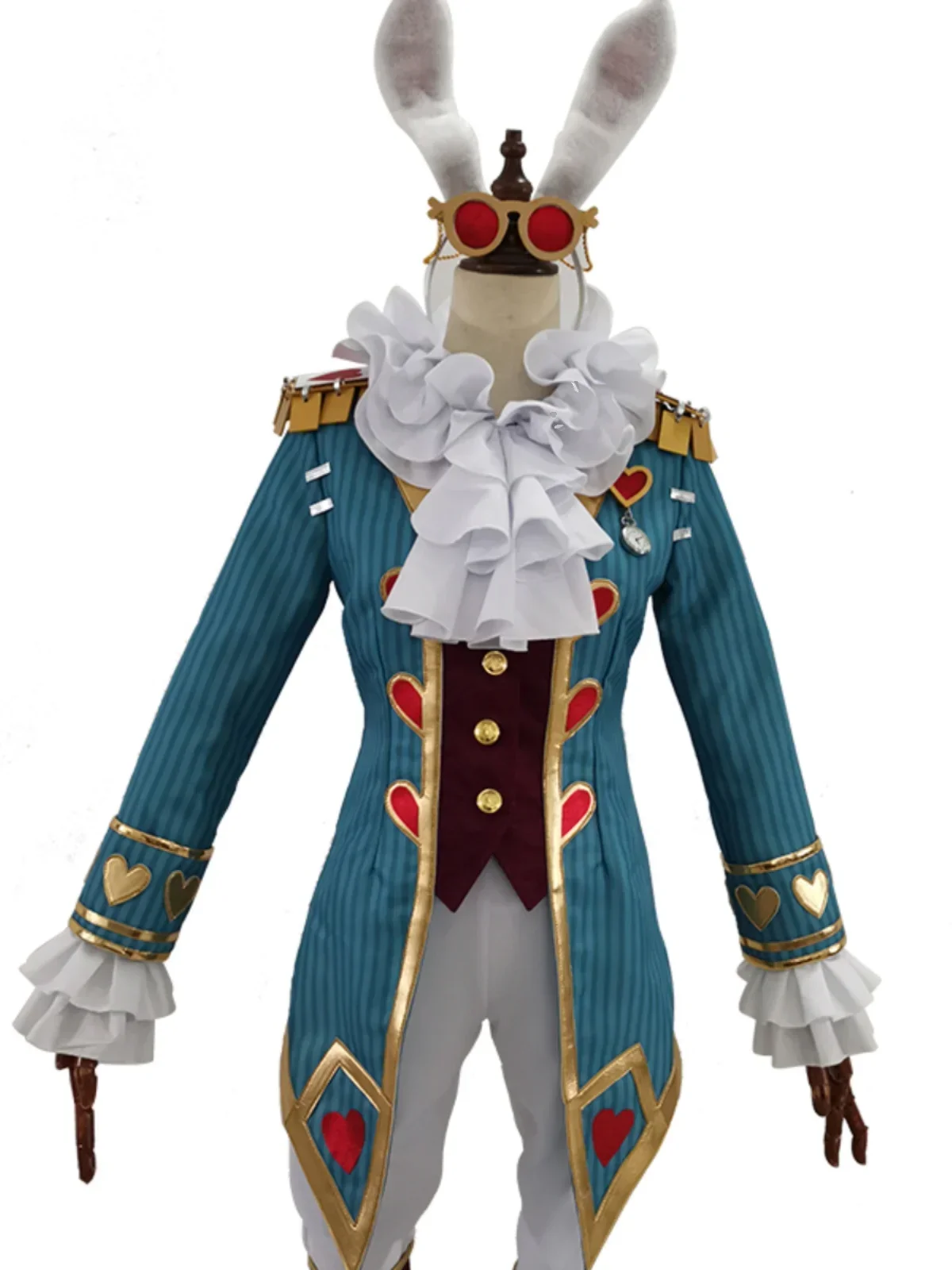 Strój Cosplay Pan Biały Królik – Party Games Alice In Wonderland recenzja i cena