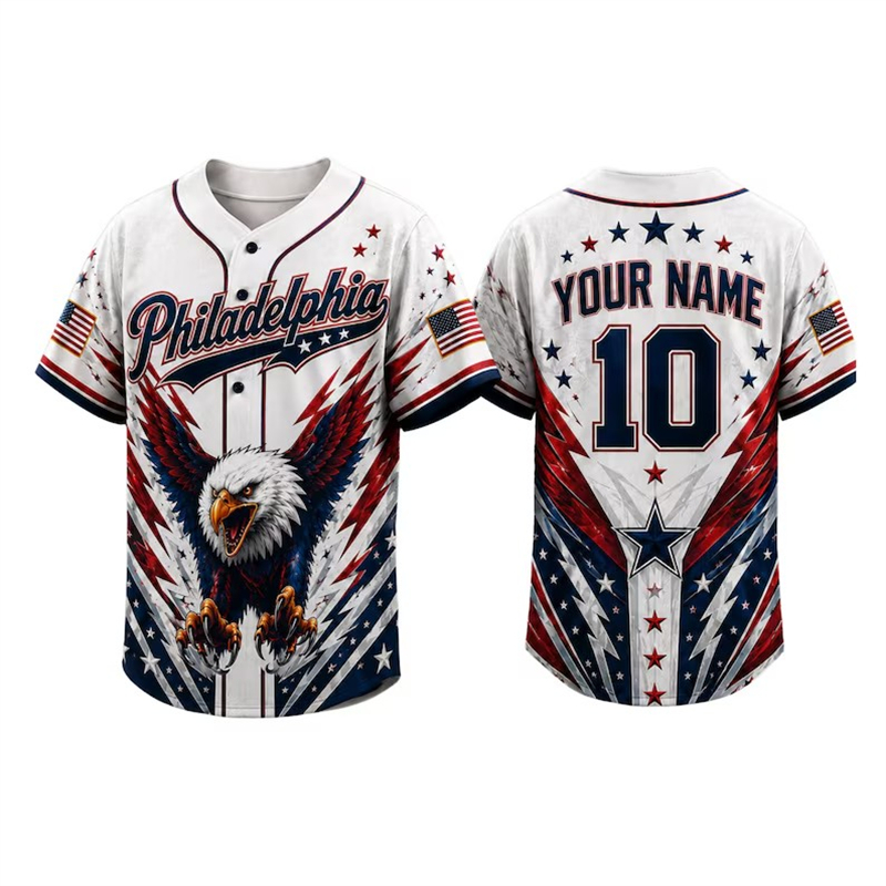 Koszulka baseballowa w stylu r – Party Games Usa recenzja i cena