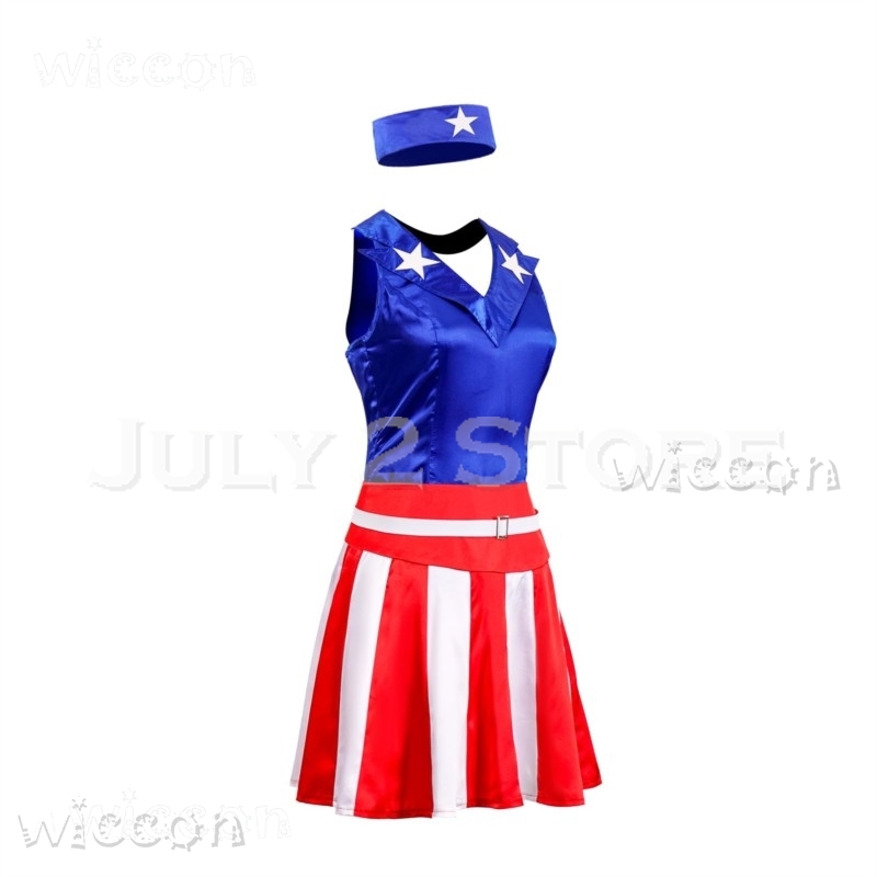 Damska sukienka cheerleaderek  – Party Games Usa recenzja i cena