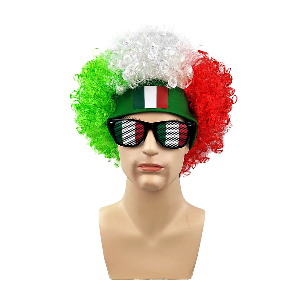 Zestaw: peruka afro z flagą US – Party Games Usa recenzja i cena