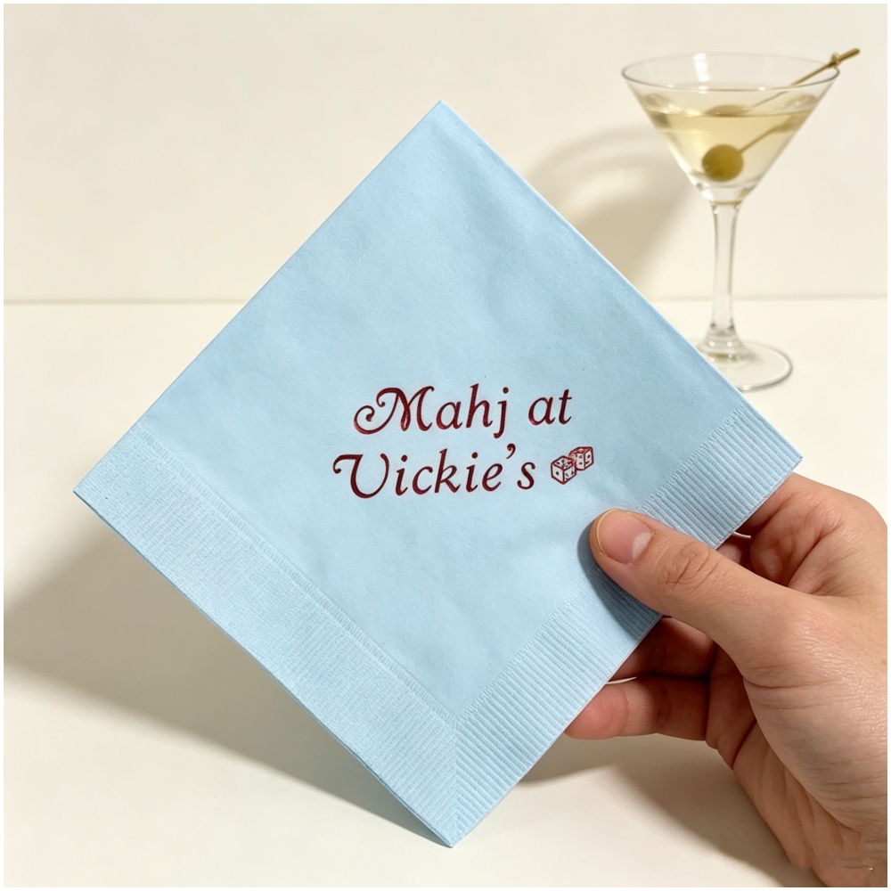 50 szt. Personalizowane serwet – Party Games At Wedding recenzja i cena