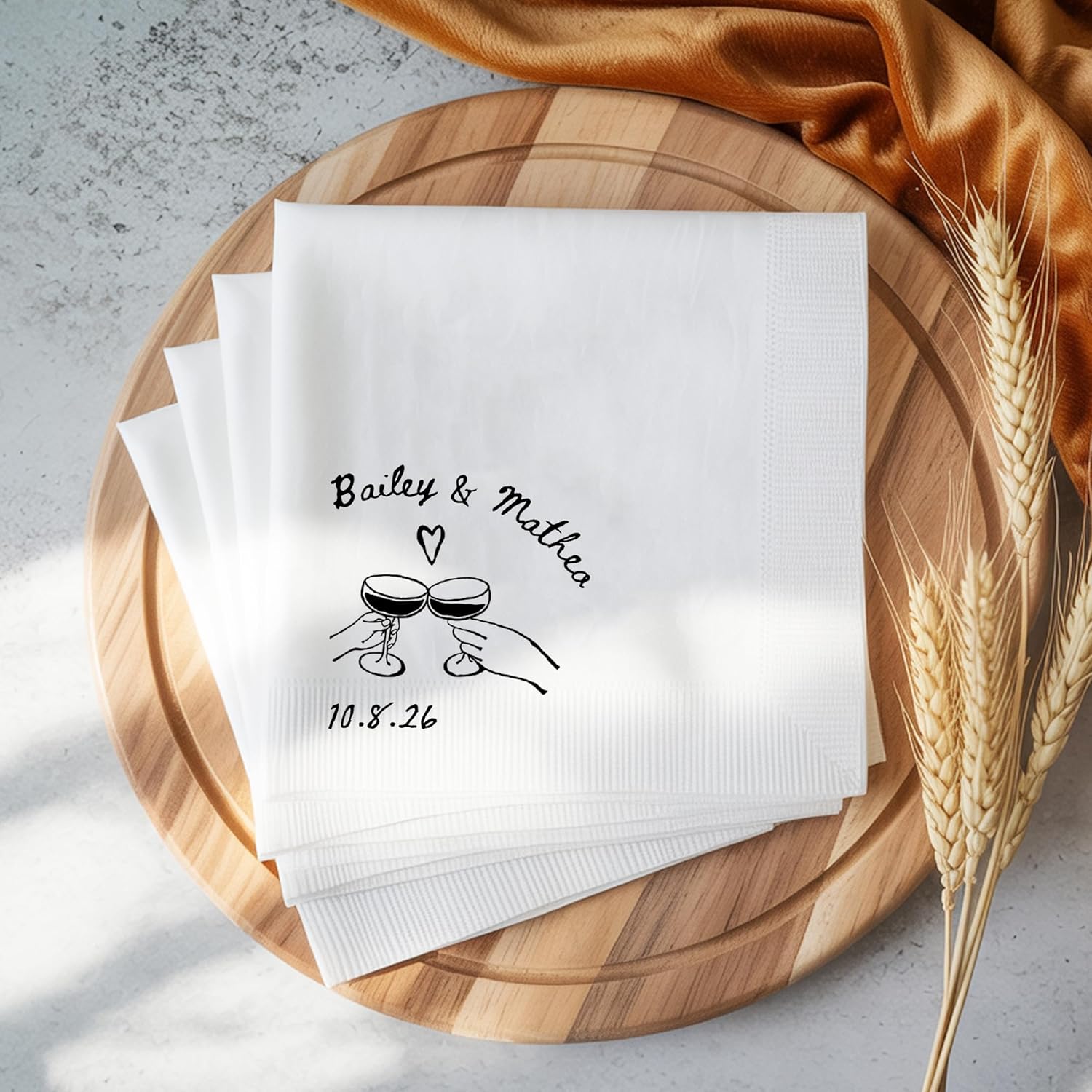 50 szt. Personalizowane serwet – Party Games At Wedding recenzja i cena