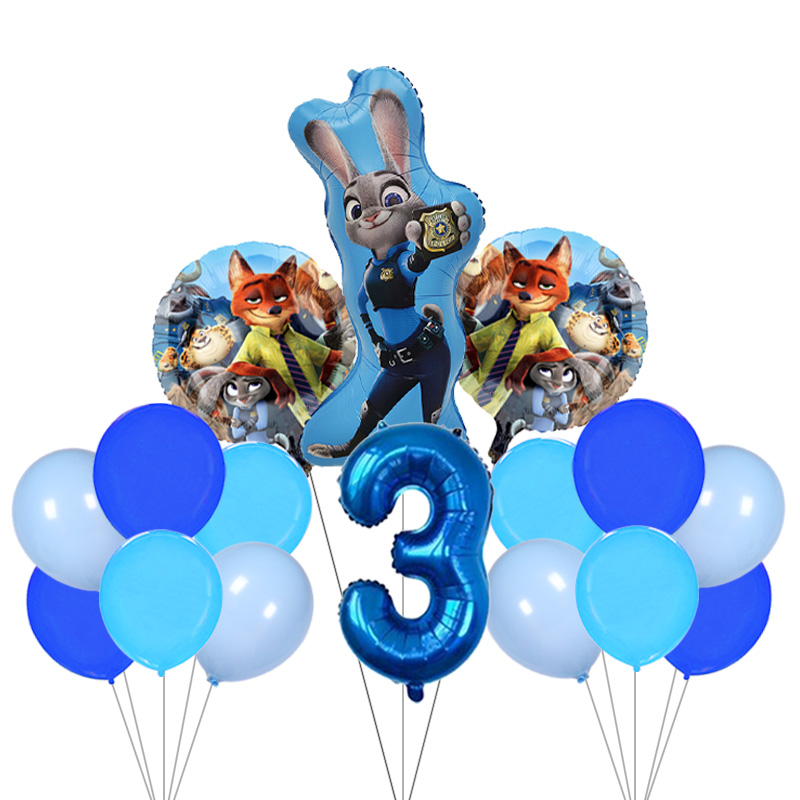 Zestaw dekoracji na przyjęcie  – Zootopia Party Games recenzja i cena